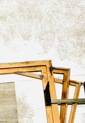 Nina Nina Nina Simone Original w/Custom Made Shou Sugi Ban "Japanese Wood Burn" Frame (A Kamil Noland Collaboration)